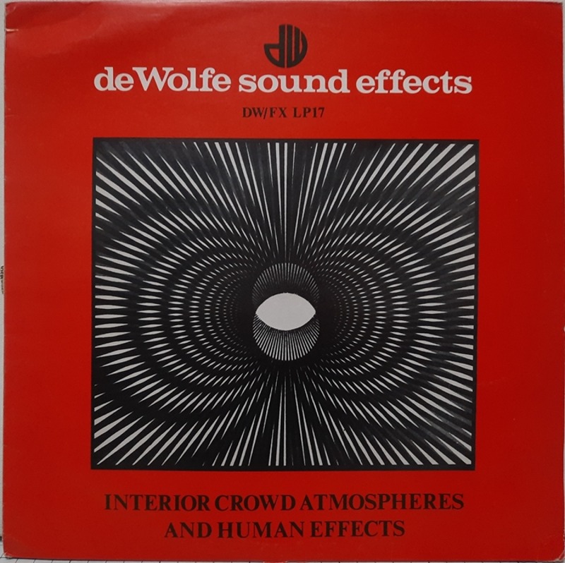 de Wolfe sound effects / INTERIOR CROWD ATMOSPHERES AND HUMAN EFFECTS(수입)