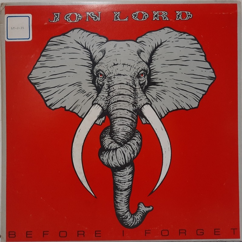 JON LORD / BEFORE I FORGET