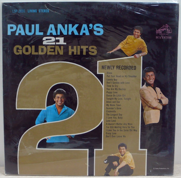PAUL ANKA&#039;S / 21 GOLDEN HITS