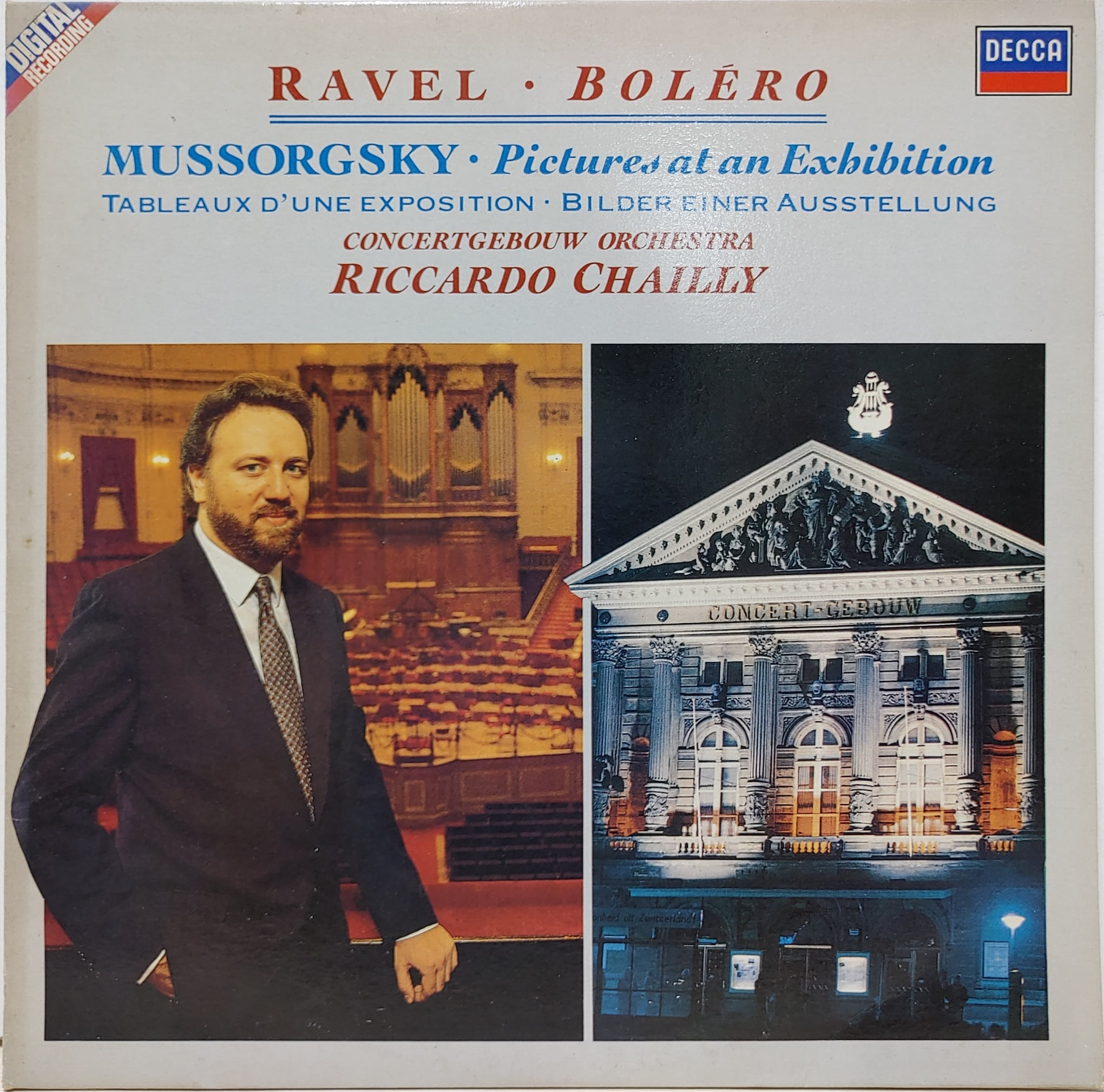 Ravel : Bolero / Mussorgsky : Pictures At An Exhibition / Riccardo Chailly