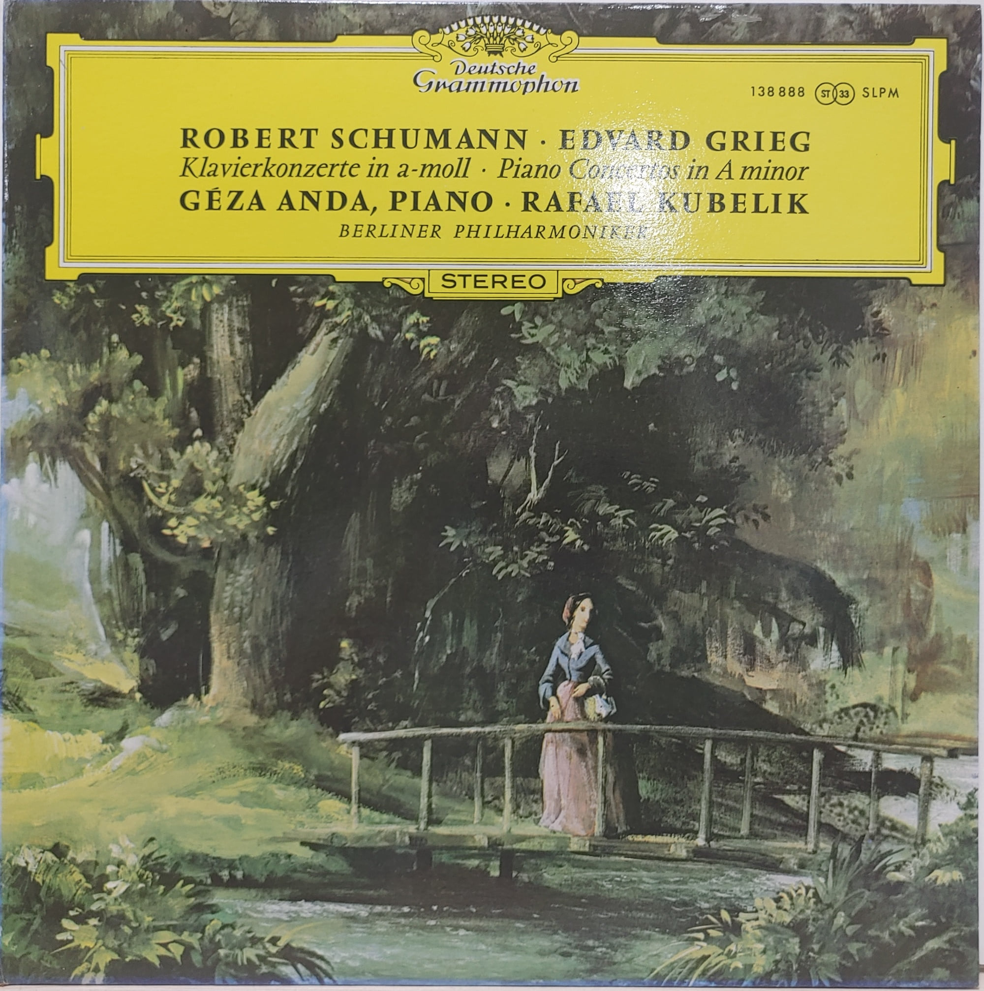 Schumann / Grieg : Piano Concertos in A minor Geza Anda Rafael Kubelik