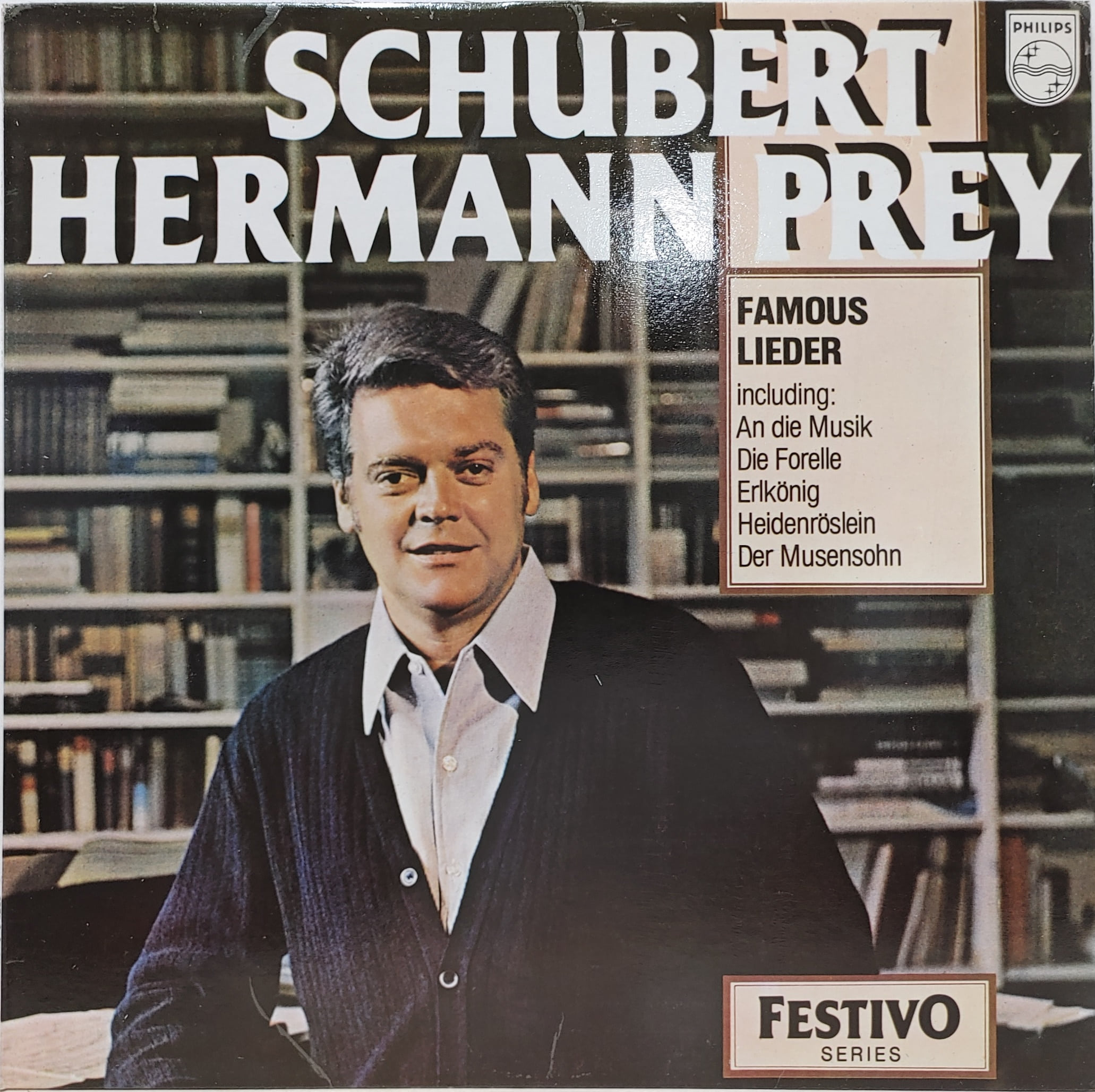 HERMANN PREY / SCHUBERT FAMOUS LIEDER