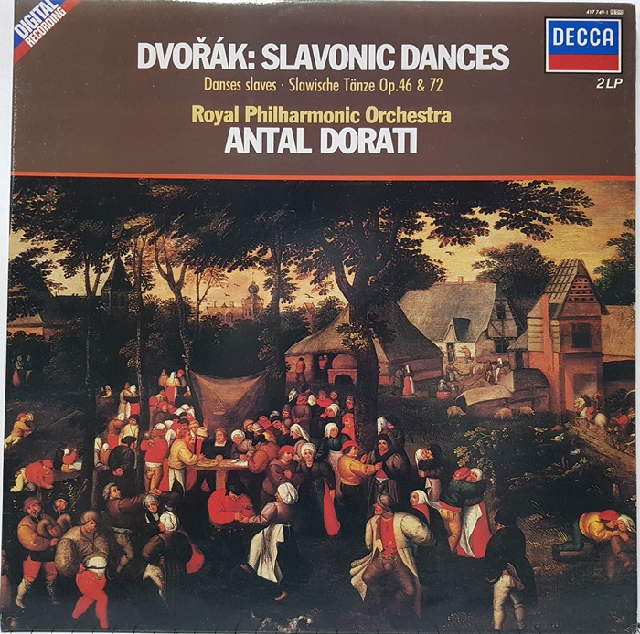 Dvorak / Slavonic Dances Antal Dorati 2LP