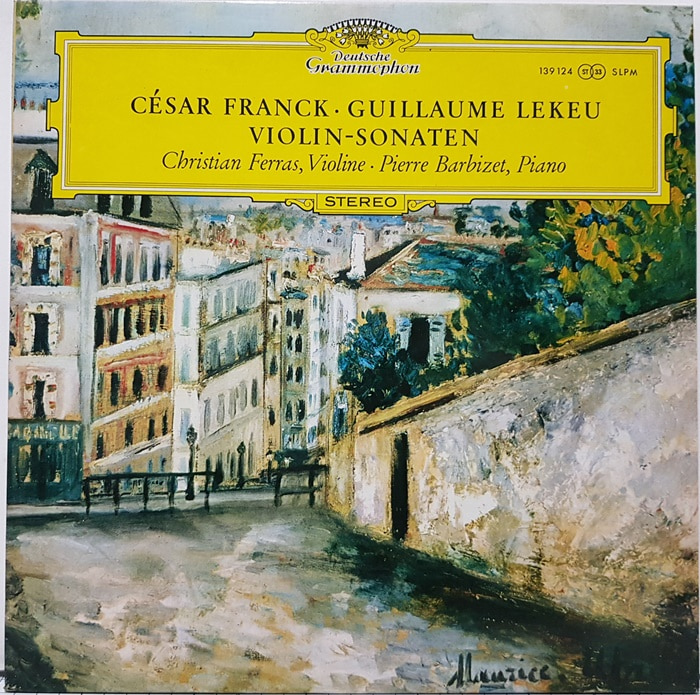 Franck Lekeu / Violin-Sonaten Christian Ferras Pierre Barbizet
