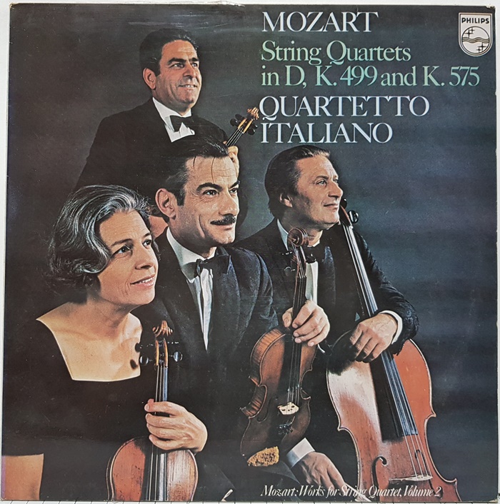 Mozart / String Quartets in D, K.499 and K.575 Quartetto Italiano