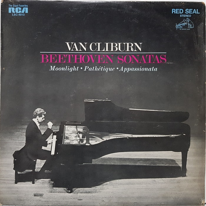 Beethoven / Sonatas Moonlight, Pathetique, Appassionata Van Cliburn