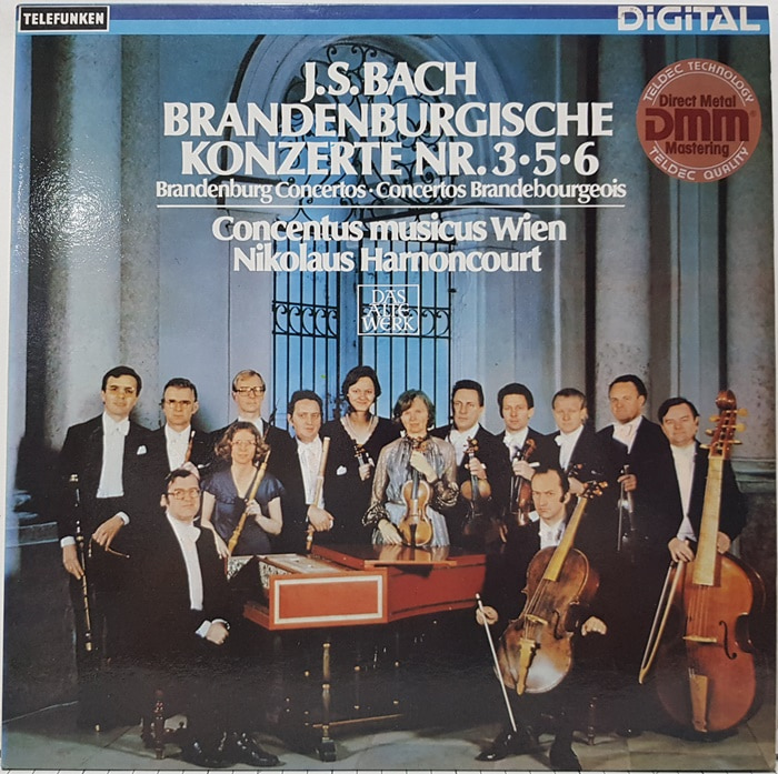 Bach / Brandenburg Concertos No.1, 2, 4 Nikolaus Harnoncourt