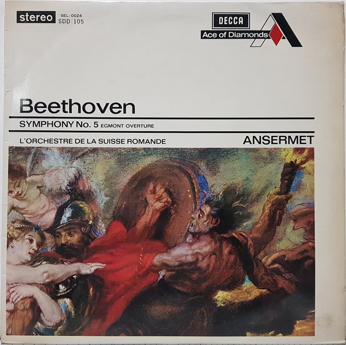 Beethoven / Symphony No.5, Egmont Overture Ernest Ansermet