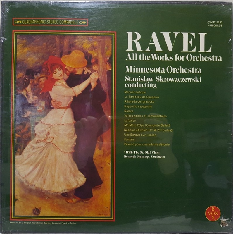 RAVEL / All the Works for Orchestra Minnesota Orchestra Stanislaw Skrowaczewski conducting(Box)(미개봉)
