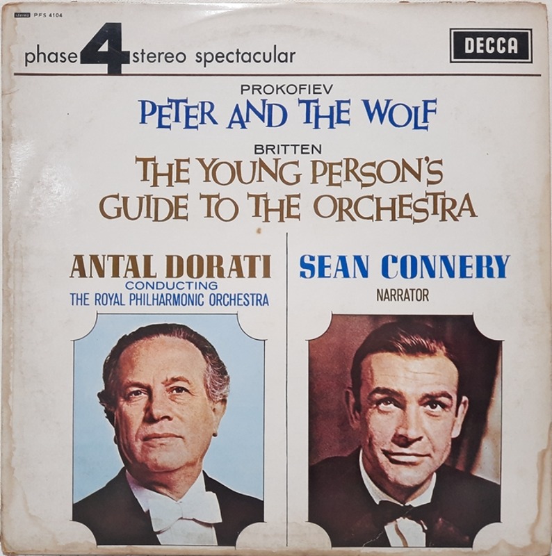 PROKOFIEV : PETER AND THE WOLF / BRITTEN ANTAL DORATI SEAN CONNERY