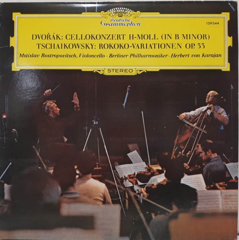 Dvorak : Cello Concerto / Tchaikovsky : Variations Rococo Mstislav Rostropovich