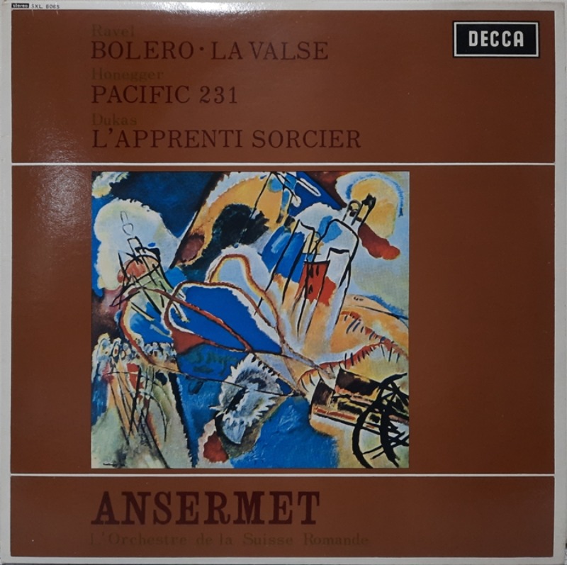 ANSERMET / Ravel BOLERO.LA VALSE / Honegger PACIFIC 231 / Dukas L’APPRENTI SORCIER