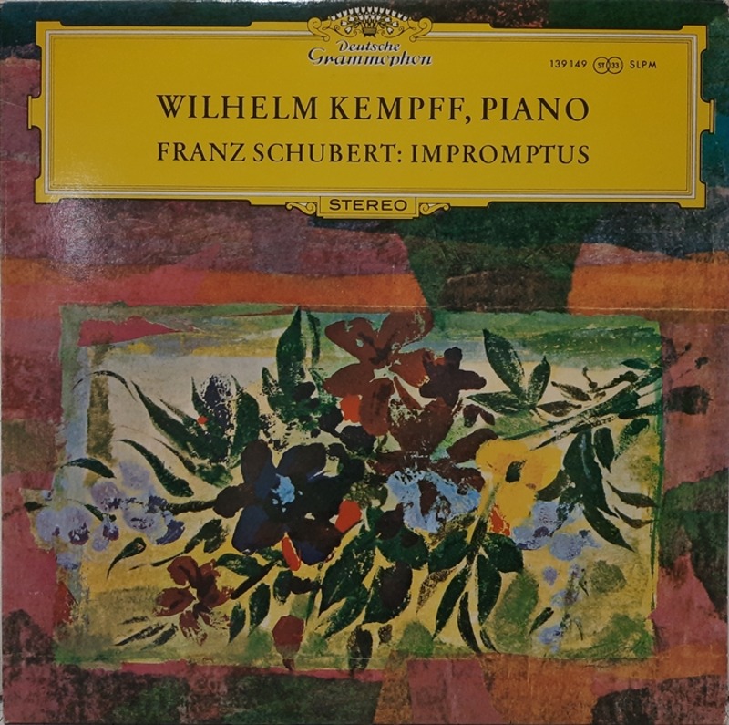 WILHELM KEMPFF, PIANO / Schubert : Impromptus