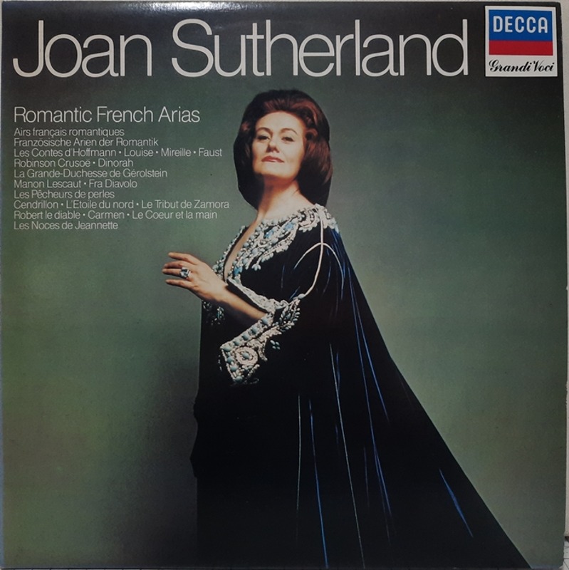 Joan Sutherland / Romantic French Arias 낭만주의 프랑스 오페라 아리아 모음집 Richard Bonynge 2LP(GF)