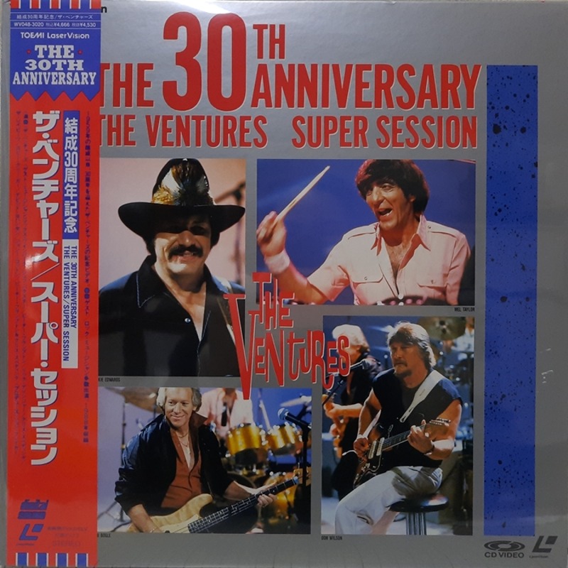 THE VENTURES / THE 30TH ANNIVERSARY SUPER SESSION(수입)