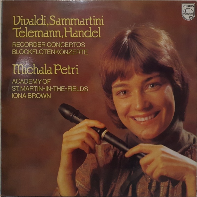 MICHALA PETRI / 리코더와 현악과 콘티누오를 위한 협주곡 VIVALDI SAMMARTINI TELEMANN HANDEL