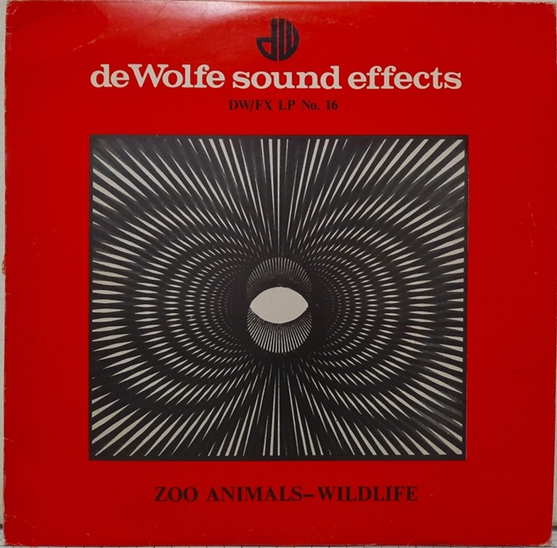 de Wolfe sound effects / ZOO ANIMALS &amp; WILDLIFE(수입)