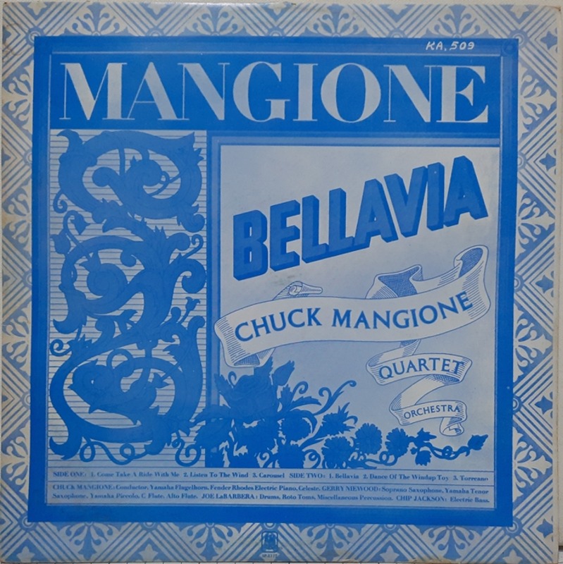 MANGIONE / BELLAVIA CHUCK MANGIONE(카피음반)