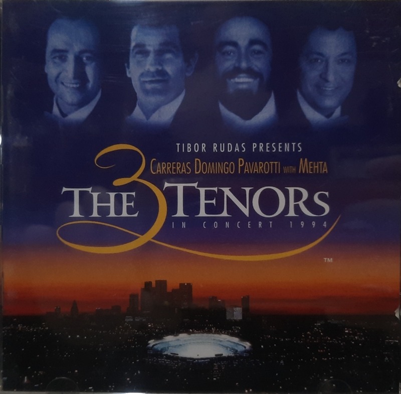 THE 3 TENORS / IN CONCERT 1994 Jose Carreras Placido Domingo Luciano Pavarotti Zubin Mehta