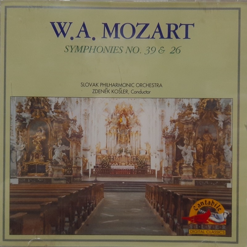 W.A. MOZART / SYMPHONIES NO. 39 &amp; 26