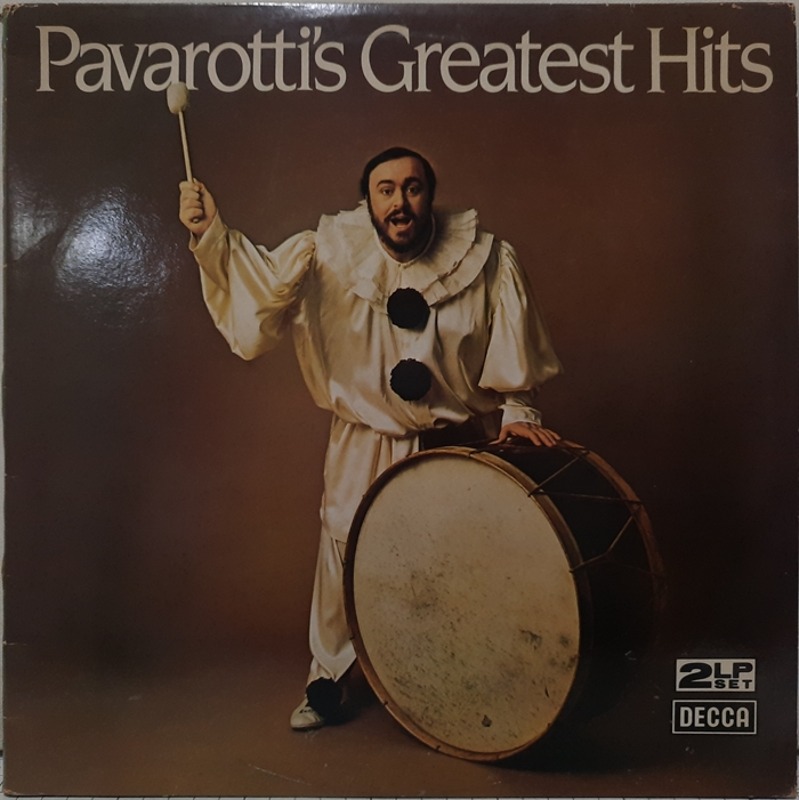 Pavarotti&#039;s Greatest Hits /  Puccini de Curtis Verdi Schubert 2LP(GF)(수입)